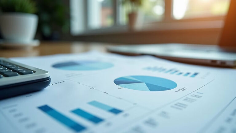 Financial data analysis on paper documents